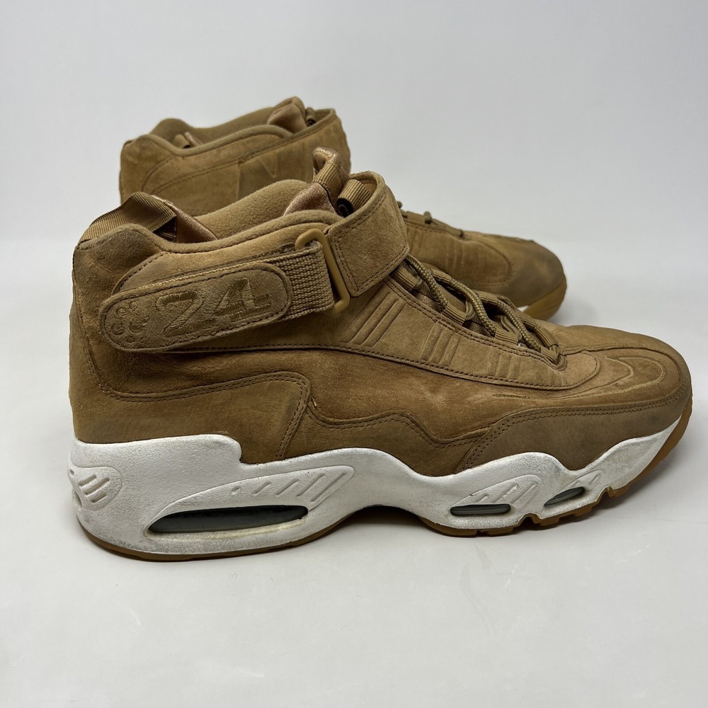 Nike Air Max Griffey 1 Flax Wheat/Sail White 354912-200 Size 13 Sneakers Shoes - Picture 7 of 12